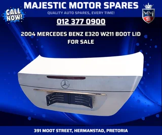 2004 Mercedes Benz E320 W211 Bootlid – Used For Sale