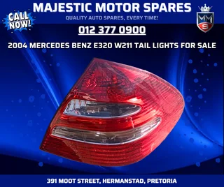 2004 Mercedes Benz E320 W211 Tail Lights – Used For Sale