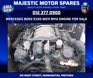 2004 Mercedes Benz E320 W211 M112 Petrol Engine – Used For Sale
