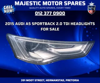 2015 Audi A5 Sportback 2.0 TDI Headlight for Sale – Used