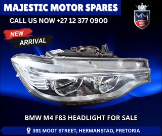 BMW M4 F83 Headlight for Sale