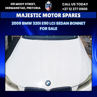 2009 BMW 320i E90 LCI Sedan Bonnet for Sale