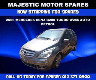 2006 Mercedes-Benz B200 Turbo W245 Auto Petrol – Stripping for Spares