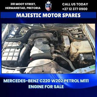 Mercedes-Benz C220 W202 Petrol M111 Engine for Sale – Used
