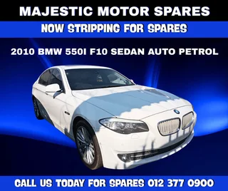 2010 BMW 550i F10 Sedan Auto Petrol – Stripping for Spares