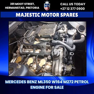 Mercedes-Benz ML350 W164 M272 Petrol Engine for Sale