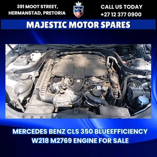 Mercedes-Benz CLS350 BlueEFFICIENCY W218 M2769 Engine for Sale