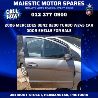 2006 Mercedes-Benz B200 Turbo W245 Car Door Shells for Sale