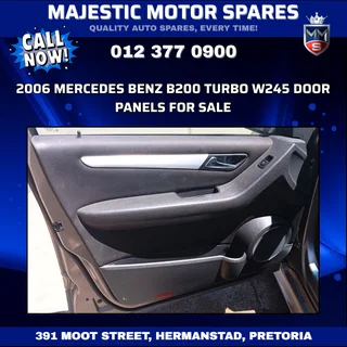2006 Mercedes-Benz B200 Turbo W245 Door Panels for Sale