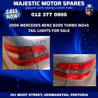 Mercedes-Benz B200 W245 Rear Tail Lamps for Sale – Used