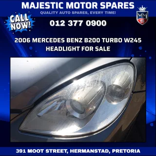 2006 Mercedes-Benz B200 Turbo W245 Front Headlight for Sale – Used