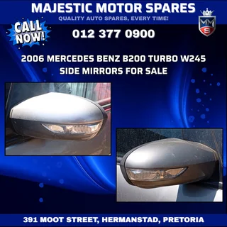 2006 Mercedes-Benz B200 Turbo W245 Side Mirrors for Sale – Used