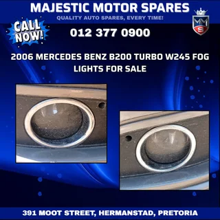 2006 Mercedes-Benz B200 Turbo W245 Fog Lamps for Sale – Used