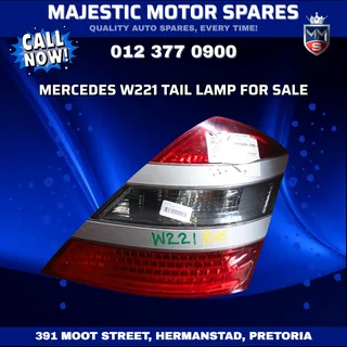 Mercedes-Benz W221 Tail Lamp for Sale – Used
