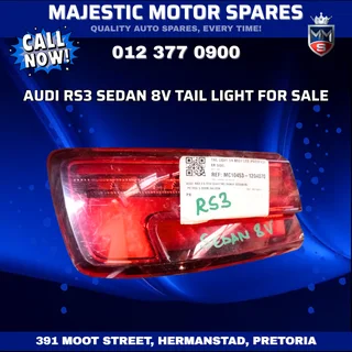 Audi RS3 8V Sedan Rear Tail Lamp – Used