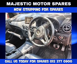 2014 Mercedes-Benz B200 CDI W246 Auto Diesel – Stripping for Spares