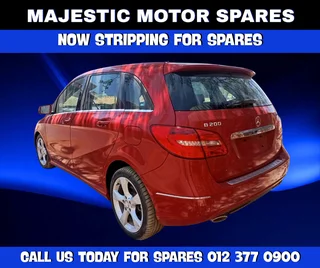 2014 Mercedes-Benz B200 CDI W246 Auto Diesel – Stripping for Spares