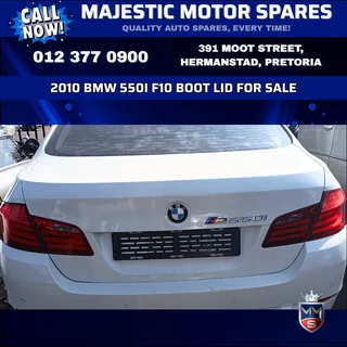 2010 BMW 550i F10 Boot Lid – Used