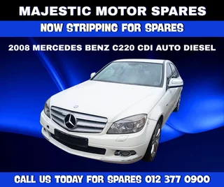 2008 Mercedes-Benz C220 CDI Auto Diesel Stripping for Spares