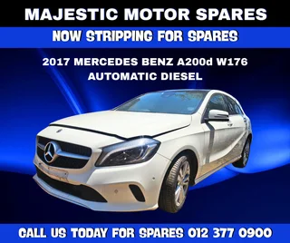 2017 Mercedes-Benz A200d W176 Automatic Diesel Stripping for Spares