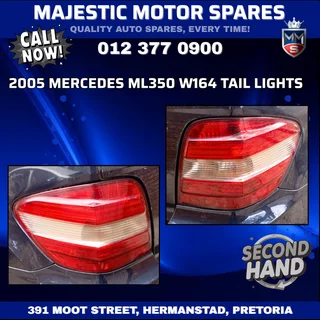 2005 Mercedes-Benz ML350 W164 Tail Lights for Sale – Used