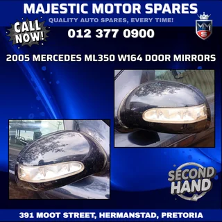 2005 Mercedes ML350 W164 Door Mirrors – Used