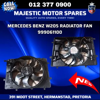 Mercedes-Benz W205 Radiator Fan – New