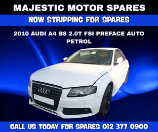2010 Audi A4 B8 2.0T FSI Preface Auto Petrol Stripping for Spares