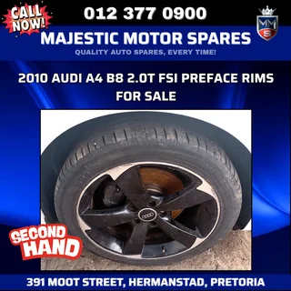 2010 Audi A4 B8 2.0T FSI Preface Rims for Sale