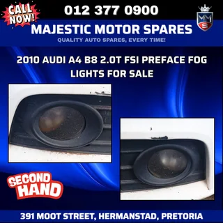 2010 Audi A4 B8 2.0T FSI Preface Fog Lights for Sale