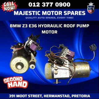 BMW Z3 E36 Hydraulic Roof Pump Motor – Used