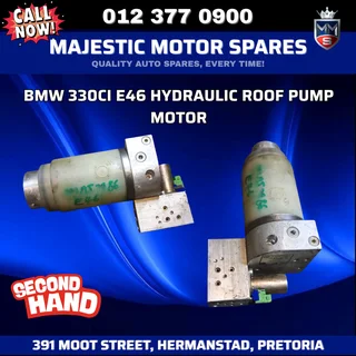 BMW 330Ci E46 Hydraulic Roof Pump Motor – Used