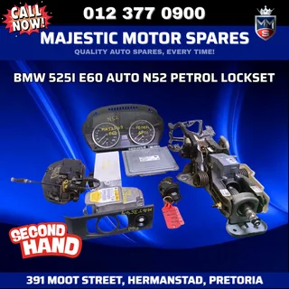 BMW 525i E60 Auto N52 Petrol Lockset – Used