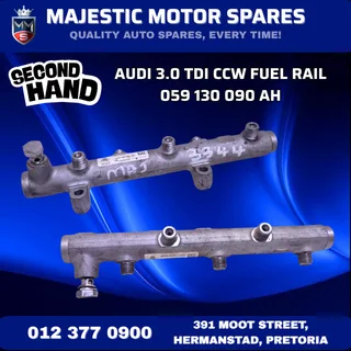Audi 3.0 TDI CCW Fuel Rail – Used