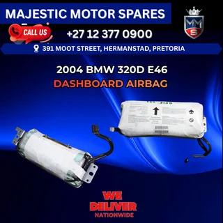 Used 2004 BMW 320D E46 Dashboard Airbag