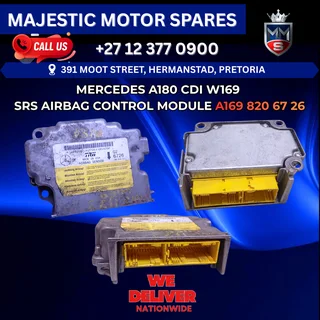 Mercedes A180 CDI W169 SRS Airbag Control Module – Used
