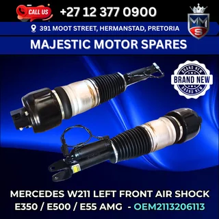 Mercedes W211 Left Front Air Shock E350 / E500 / E55 AMG – New