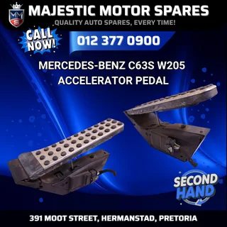 Mercedes-Benz C63S W205 accelerator pedal – second hand