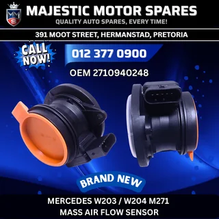 Mercedes W203/W204 M271 Mass Air Flow Sensor – New