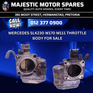 Mercedes SLK230 W170 M111 Throttle Body For Sale – Used