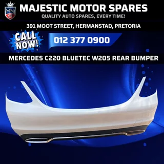 Mercedes C220 Bluetec W205 Rear Bumper For Sale – Used