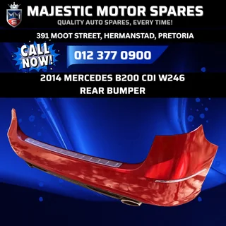 Mercedes B200 W246 Rear bumper - used