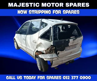2003 Mercedes-Benz A160 W168 Manual Petrol – Stripping for spares