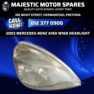 2003 Mercedes-Benz A160 W168 Headlight – Used