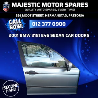 2001 BMW 318i E46 Sedan Car Doors for Sale – Used