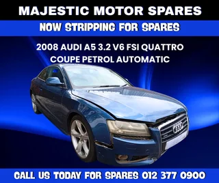 2008 Audi A5 3.2 V6 FSI Quattro Coupe Auto Petrol – Stripping for Spares