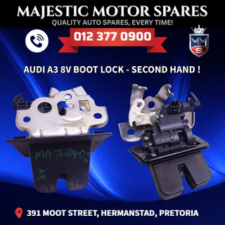 Audi A3 8V Boot Lock for Sale – Used
