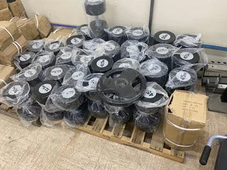 Rubber Dumbbells for sale( Per size 5kg - 60kg)