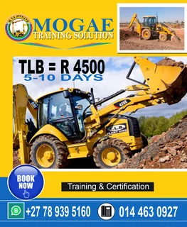 Dump Truck,Excavator,Drill Rig,Front End Loader,LHD,TLB,Forklif Operators Training in Rustenburg