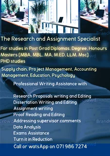 Expert Assistance for Research proposal / Reports / Exams/ Dissertations / Assignments writing